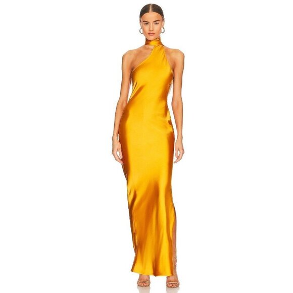 NWT Khalil’s Kara yellow maxi dress - Picture 2 of 11